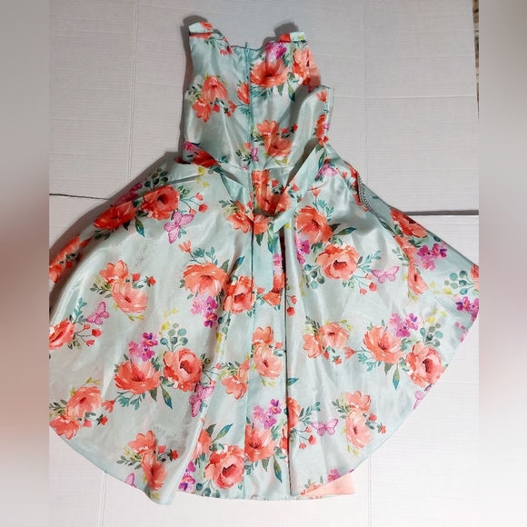 Wonder Nation Girls Special Occasions Dress Wedding Easter Spring Sz 10 High Low - Picture 3 of 9